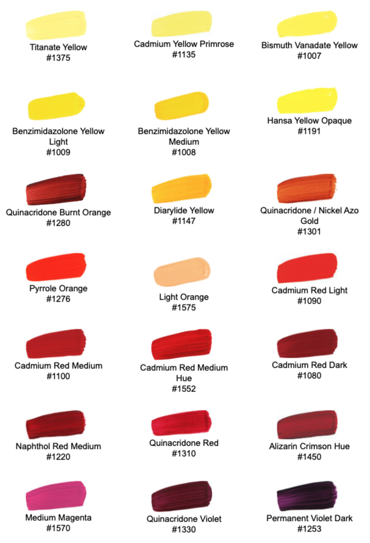 GOLDEN ARTISTS COLORS CO Golden Acrylics Heavy Body 2oz