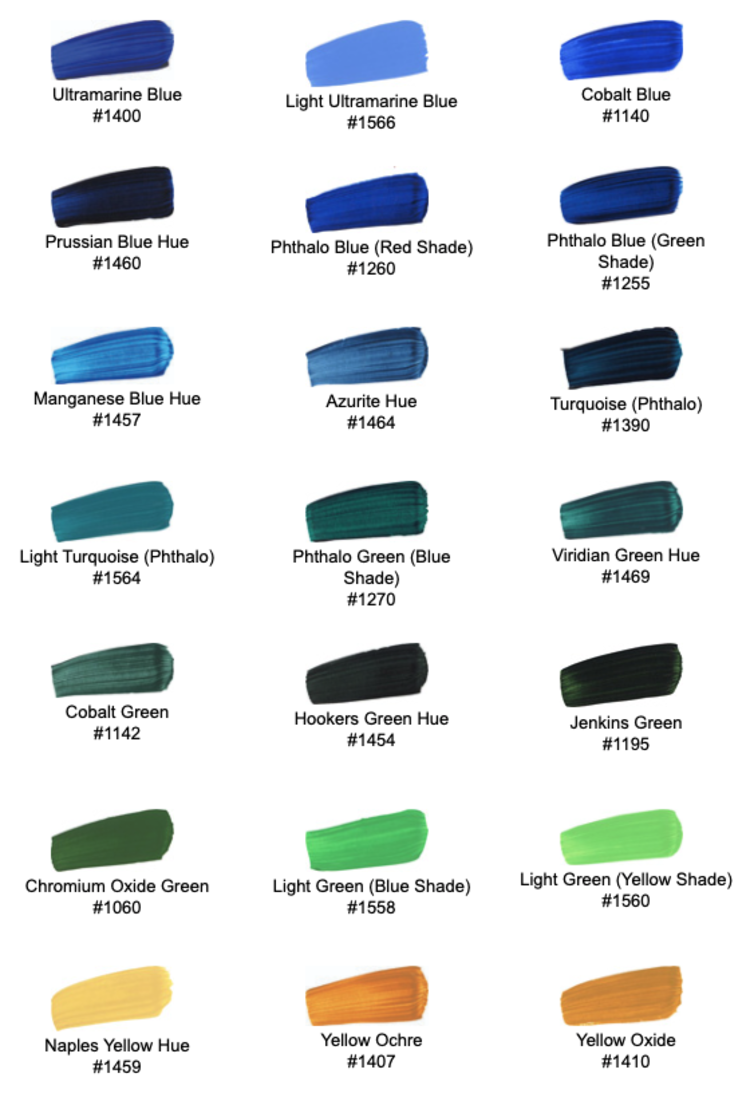 GOLDEN ARTISTS COLORS CO Golden Acrylics Heavy Body 2oz