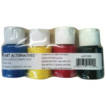 ART ALTERNATIVES Studio Acrylic Sample Pack