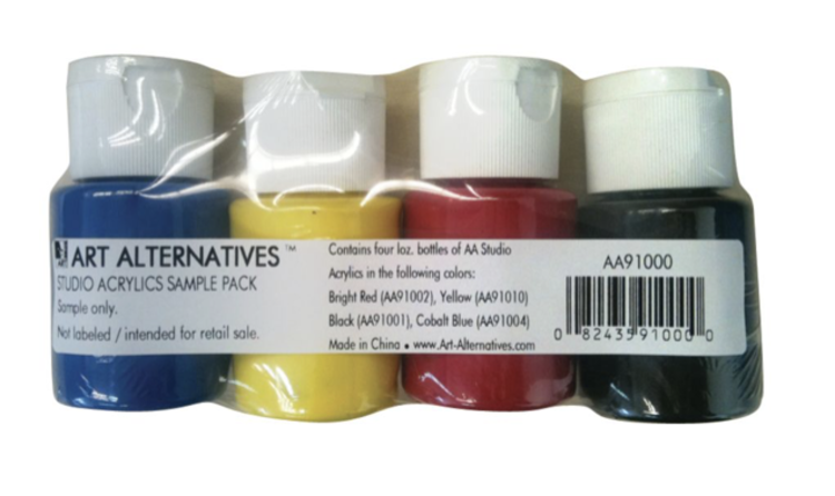 ART ALTERNATIVES ACRYLIC ECON SAMPLE PACK
