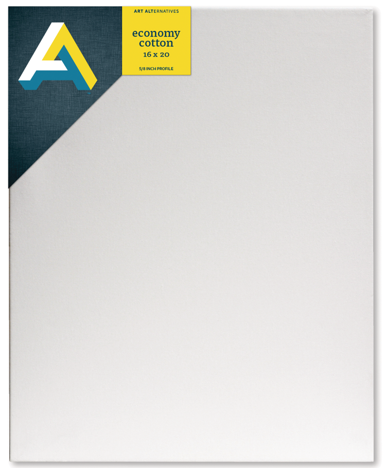 ART ALTERNATIVES ART ALTERNATIVES PRIMED COTTON CANVAS 16X20