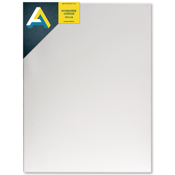 ART ALTERNATIVES Economy Stretched Canvas – 18" x 24"