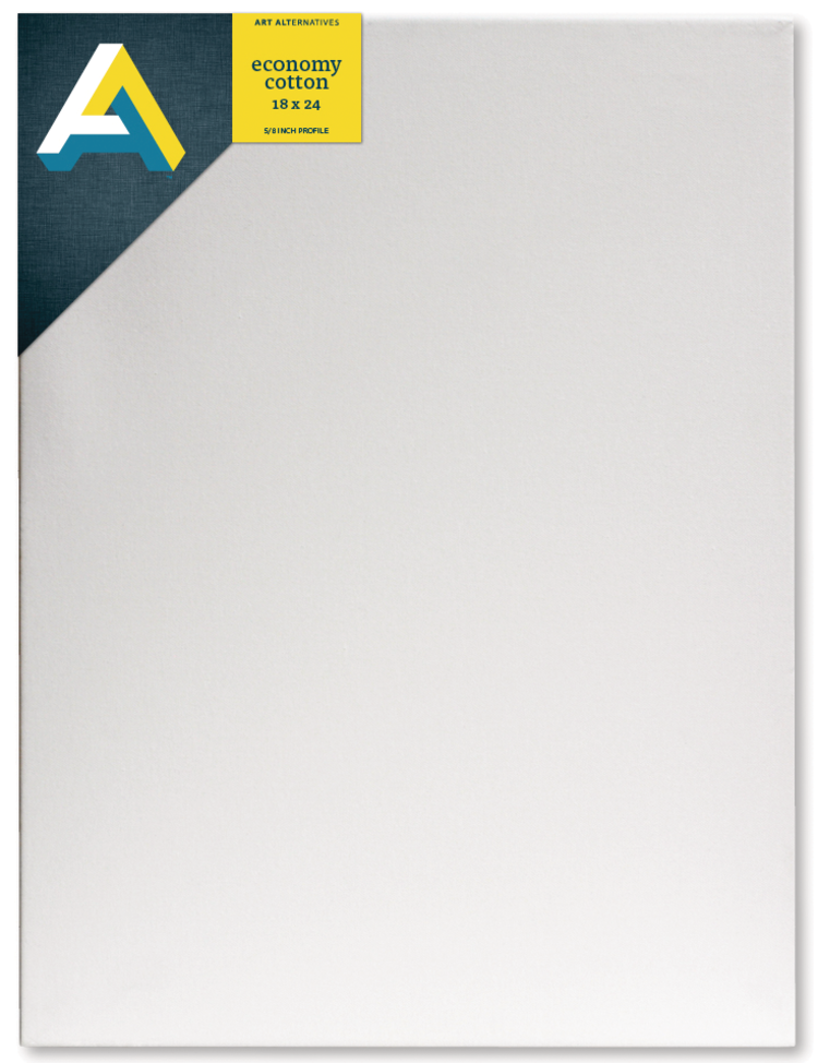 ART ALTERNATIVES ART ALTERNATIVES ECONOMY COTTON CANVAS 18X24