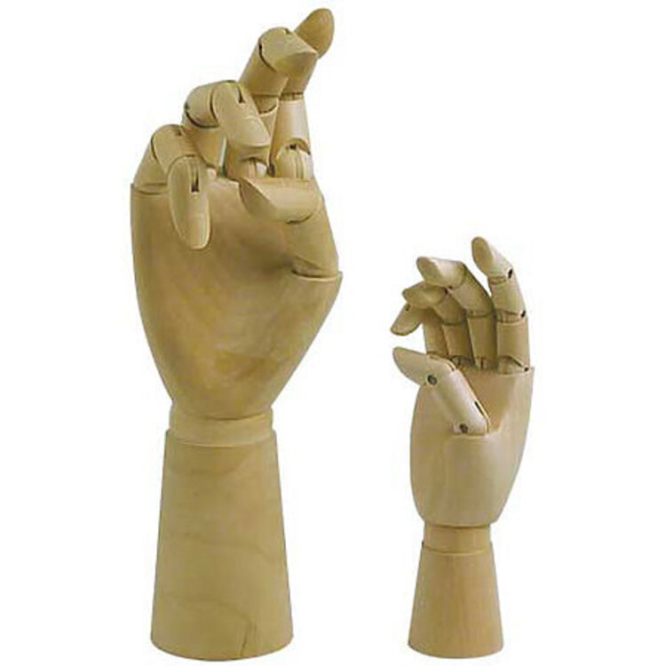 ART ALTERNATIVES MANIKIN HAND MINI 7 IN