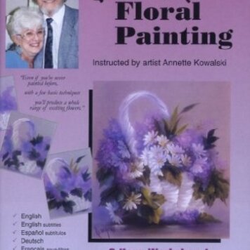 BOB ROSS INC. Bob Ross Floral Painting Workshop DVD