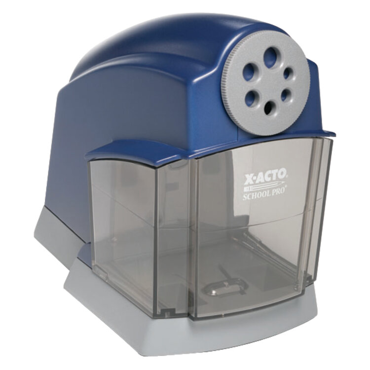 X-ACTO / ELMERS X-Acto Boston School Pro Electric Pencil Sharpener – Heavy Duty Classroom Sharpener