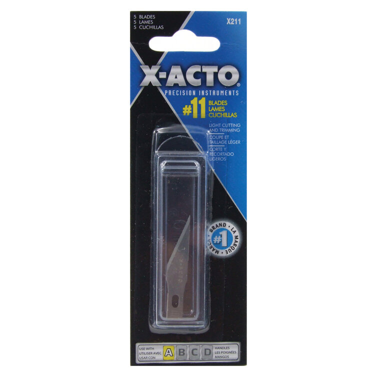 X-ACTO / ELMERS X-ACTO CLASSIC FINE POINT BLADE 5 PACK #11