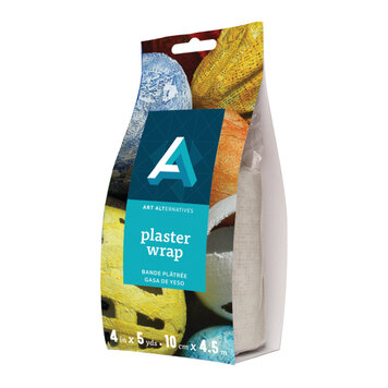 ART ALTERNATIVES Plaster Wrap – 4" x 5 yd