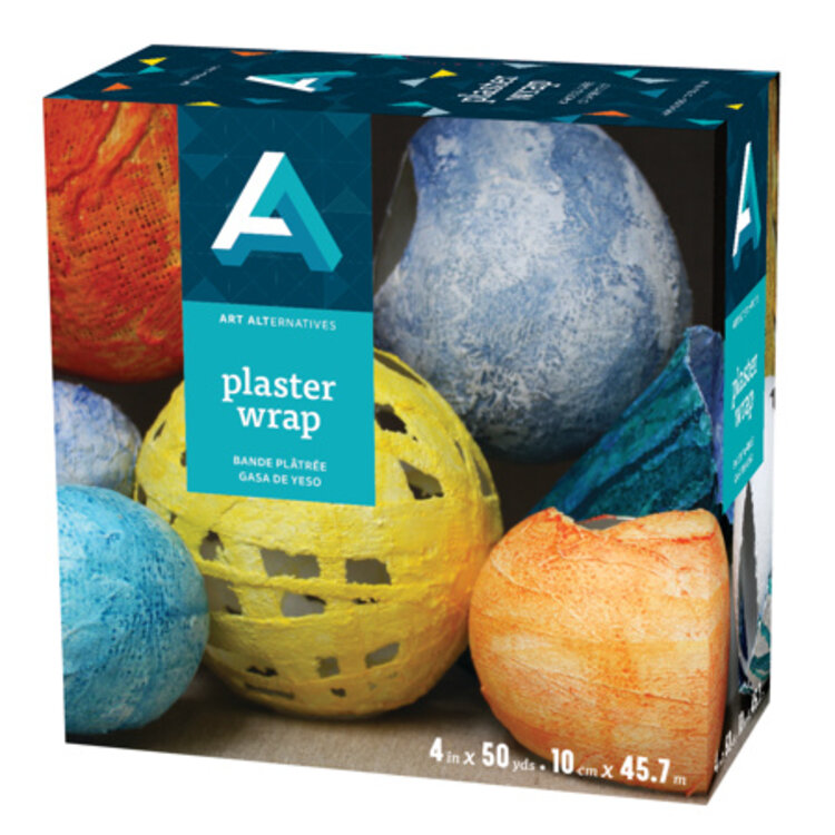 ART ALTERNATIVES PLASTER WRAP 4IN X 50YD