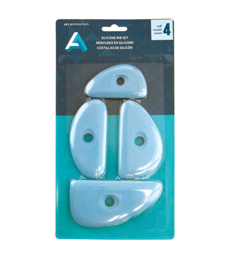 ART ALTERNATIVES Art Alternatives Soft Silicone Rib Set – Set of 4