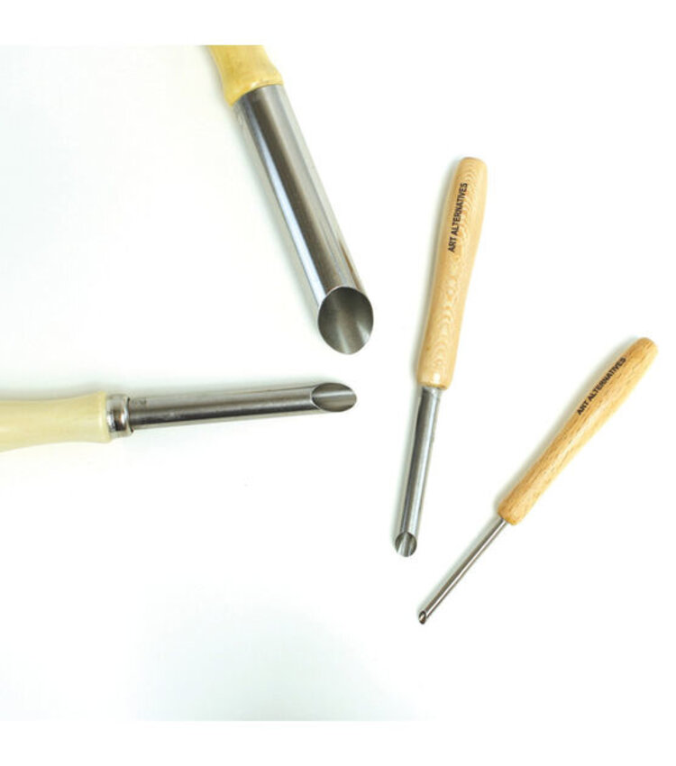 ART ALTERNATIVES Art Alternatives Clay Hole Cutter Set – Set of 4