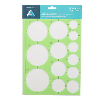 ART ALTERNATIVES PROFESSIONAL GIANT CIRCLES TEMPLATE
