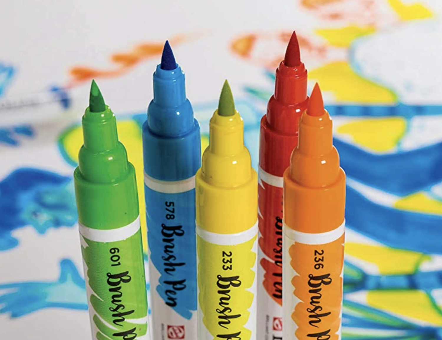 ECOLINE Watercolor Brush Pen Artist Corner