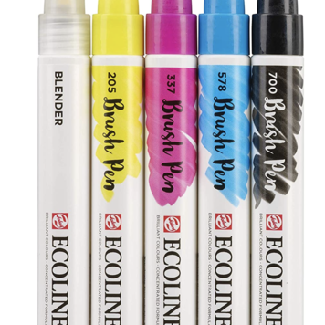 TN- ECOLINE BRUSH PEN SET 5