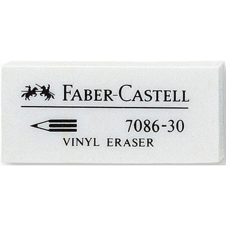 FABER-CASTELL USA PVC Free Eraser Bx/30 (SINGLE)