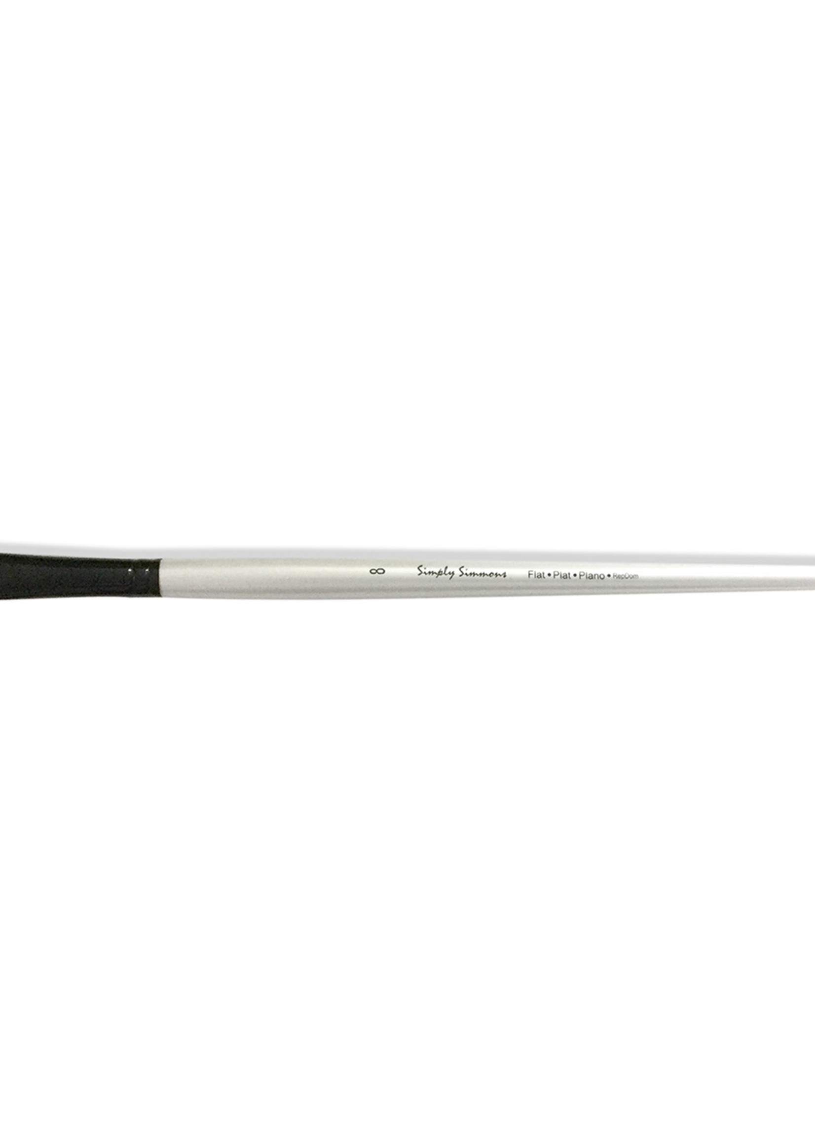 DALER-ROWNEY/FILA CO SIMPLY SIMMONS EXTRA FIRM SYNTHETIC LONG HANDLE FLAT 8