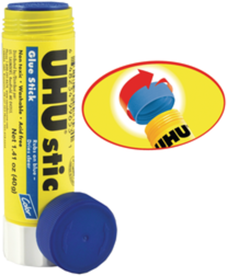 UHU UHU Glue Stic & Magic Blue Glue Stick