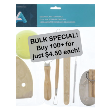 ART ALTERNATIVES Art Alternatives 8 Piece Pottery Tool Kit
