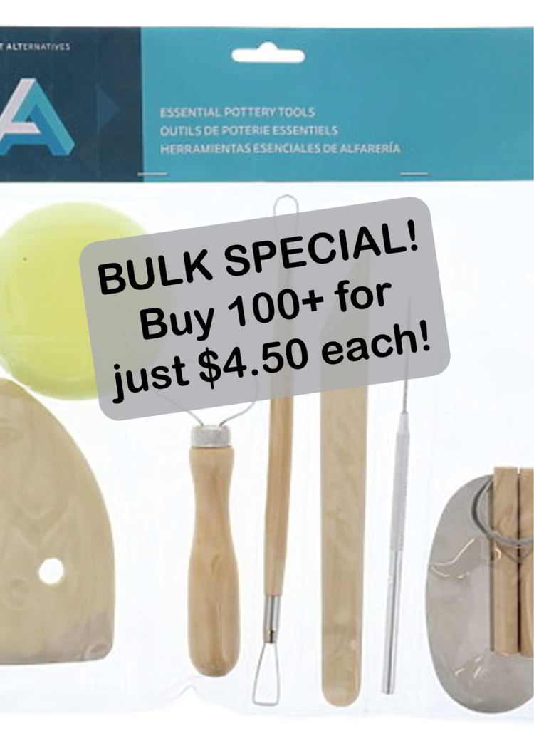 ART ALTERNATIVES Art Alternatives 8 Piece Pottery Tool Kit