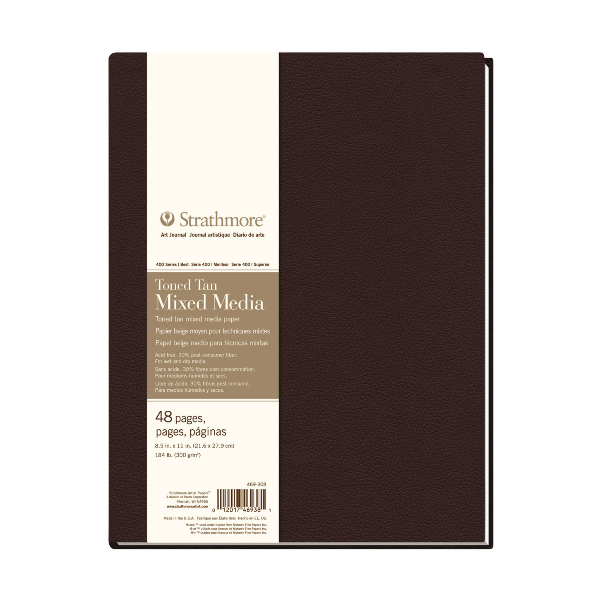 Strathmore 400 Series Watercolor Hardbound Art Journal 8.5x11 - Wet Paint  Artists' Materials and Framing