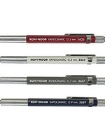 KOH-I-NOOR Rapidomatic Mechanical Pencils, .5mm White