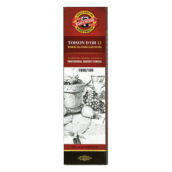 KOH-I-NOOR Hardmuth Toison d'Or Artist Drawing Pencils, H Single