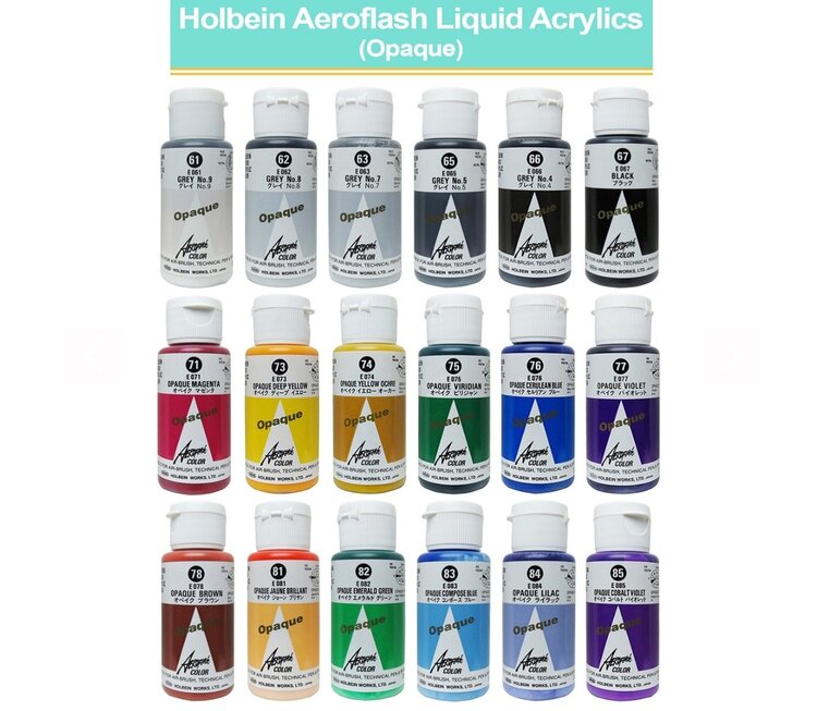 HOLBEIN ARTISTS COLORS AEROFLASH 35ML ACRYLIC INKS