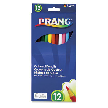 DIXON TICONDEROGA/FILA CO PRANG COLOR PENCIL SET 12 CT