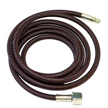PAASCHE AIRBRUSH Braided Airbrush Hose with Couplings 8 ft (A-1/8-8)