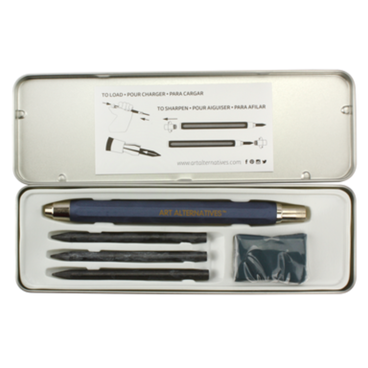 ART ALTERNATIVES ART TIN CLUTCH PENCIL SET