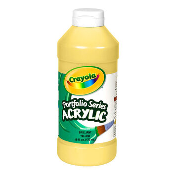 CRAYOLA Crayola Portfolio Series Acrylic Paint - 16oz