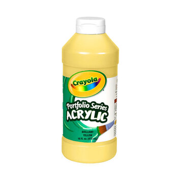 CRAYOLA Crayola Portfolio Series Acrylic Paint - 16oz