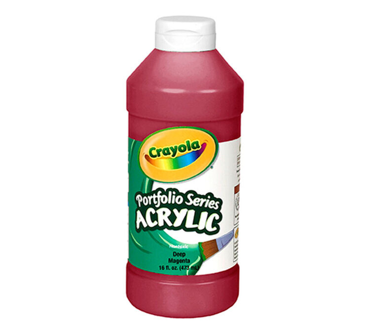 CRAYOLA Crayola Portfolio Series Acrylic Paint - 16oz