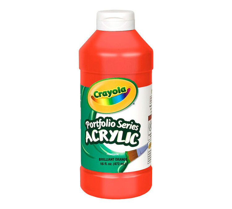 CRAYOLA Crayola Portfolio Series Acrylic Paint - 16oz