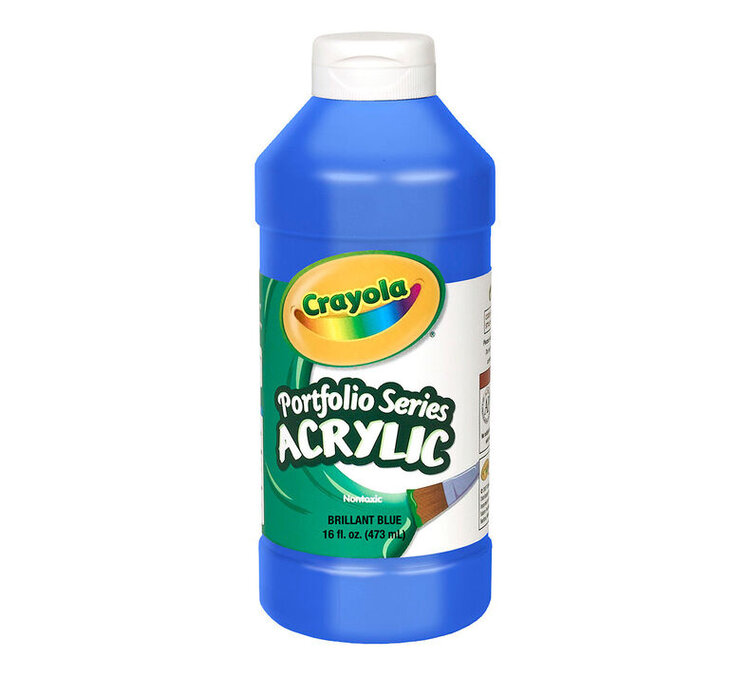 CRAYOLA Crayola Portfolio Series Acrylic Paint - 16oz