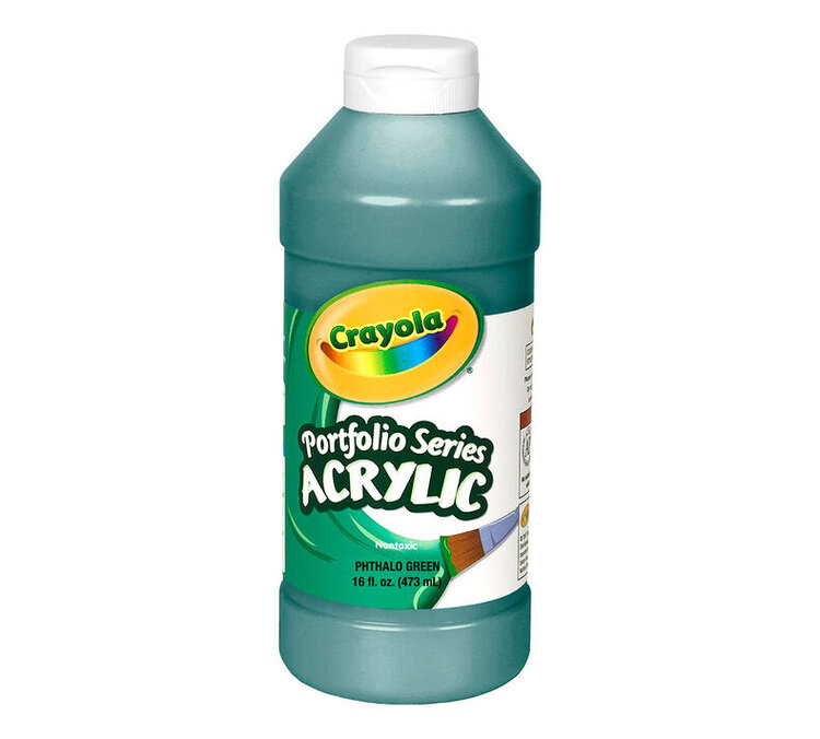 CRAYOLA Crayola Portfolio Series Acrylic Paint - 16oz