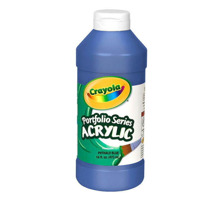 CRAYOLA Crayola Portfolio Series Acrylic Paint - 16oz