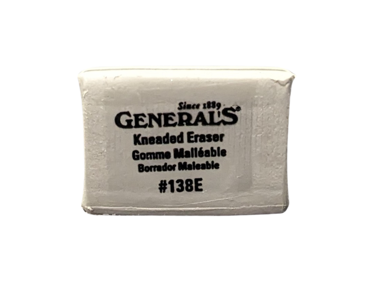 GENERAL PENCIL CO., INC. General's Kneaded Eraser – Moldable Gray Artist Eraser