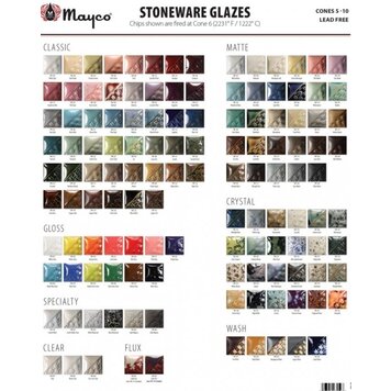 MAYCO Mayco Stoneware Ceramic Glazes
