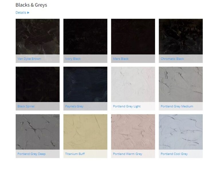 GAMBLIN ARTISTS COLORS CO Gamblin Artist Grade Oil Colors