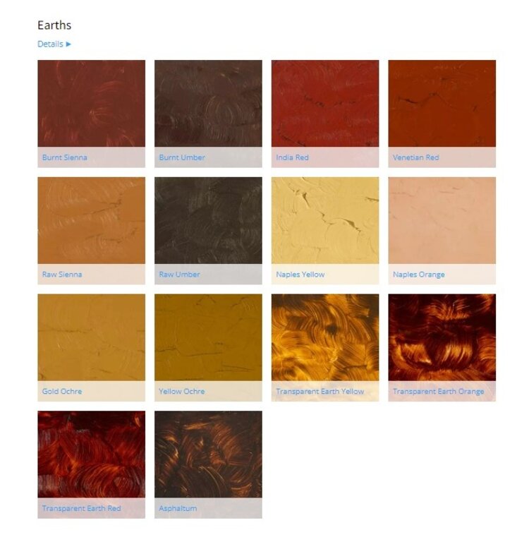 GAMBLIN ARTISTS COLORS CO Gamblin Artist Grade Oil Colors