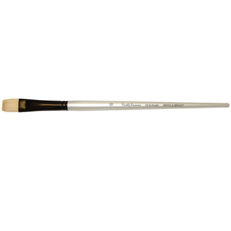 DALER-ROWNEY/FILA CO Simply Simmons Long Handle Bristle Brush