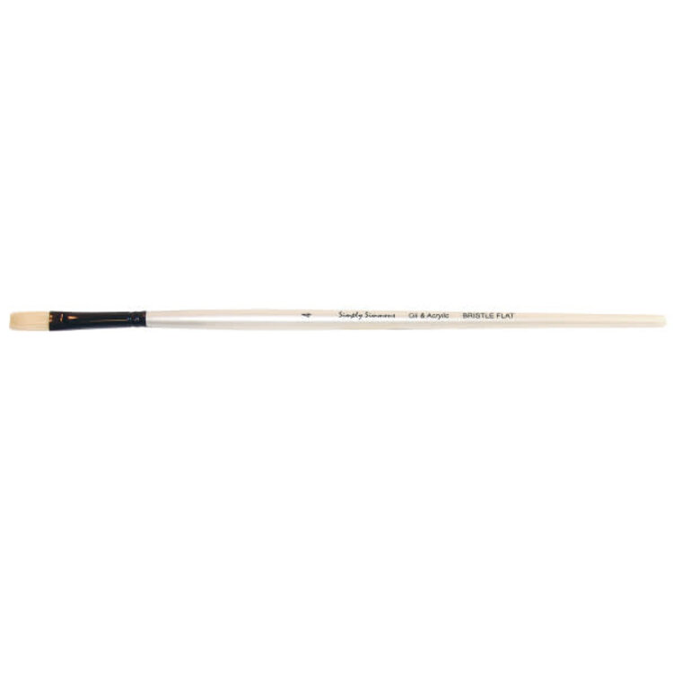 DALER-ROWNEY/FILA CO Simply Simmons Long Handle Bristle Brush