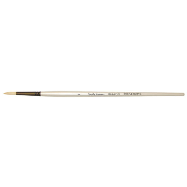 DALER-ROWNEY/FILA CO Simply Simmons Long Handle Bristle Brush