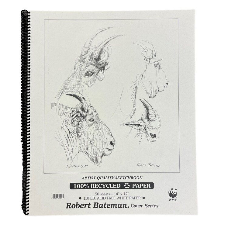 Robert Bateman Bateman Recycled Sketchbooks 50 sheets