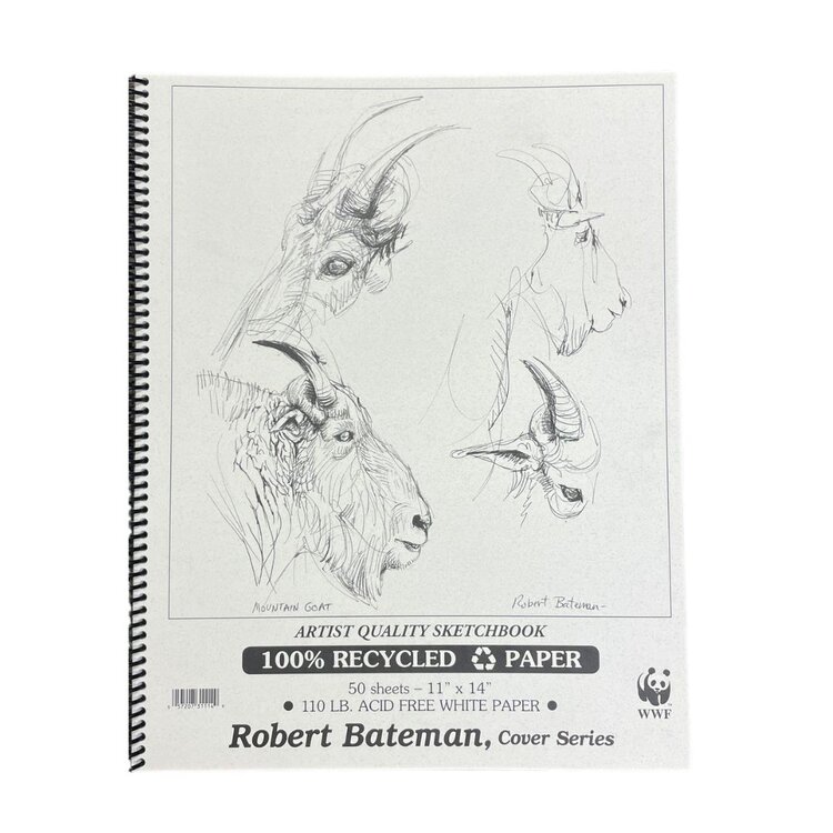 Robert Bateman Bateman Recycled Sketchbooks 50 sheets