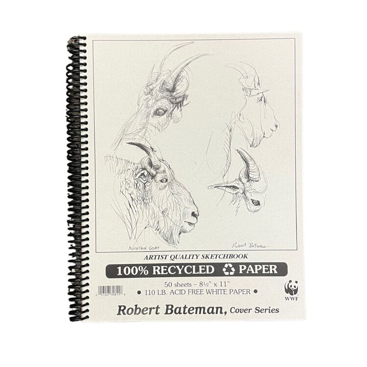 Robert Bateman Bateman Recycled Sketchbooks 50 sheets