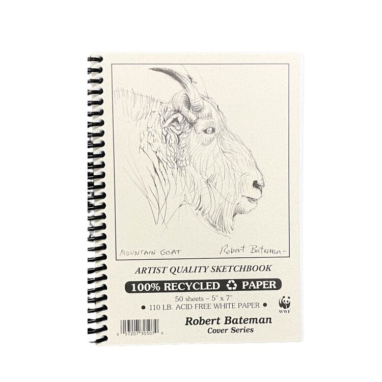 Robert Bateman Bateman Recycled Sketchbooks 50 sheets