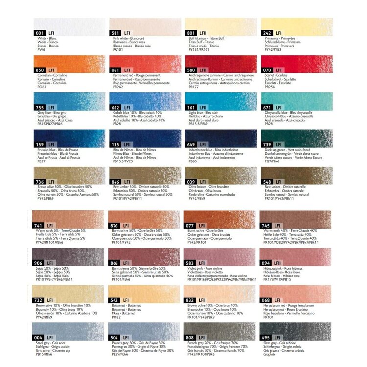 CARAN DACHE/CREATIVE ART Caran d'Ache Professional Luminance Colored Pencils