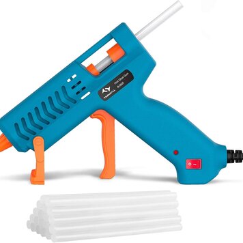 TILSWALL Tilswall Mini Hot Glue Gun Kit – 50W with 12 Glue Sticks